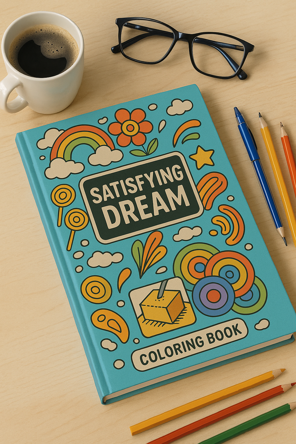 SATISFYING DREAM- COLORING IN A SATISFYING WAY